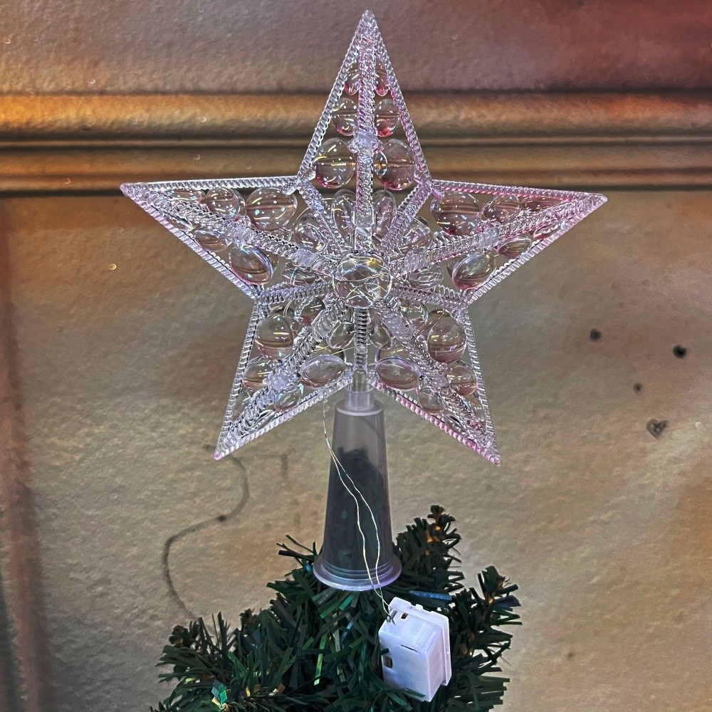 Star Tree Topper - 새로운 라이트업 스타 크리스마스 트리 토퍼
