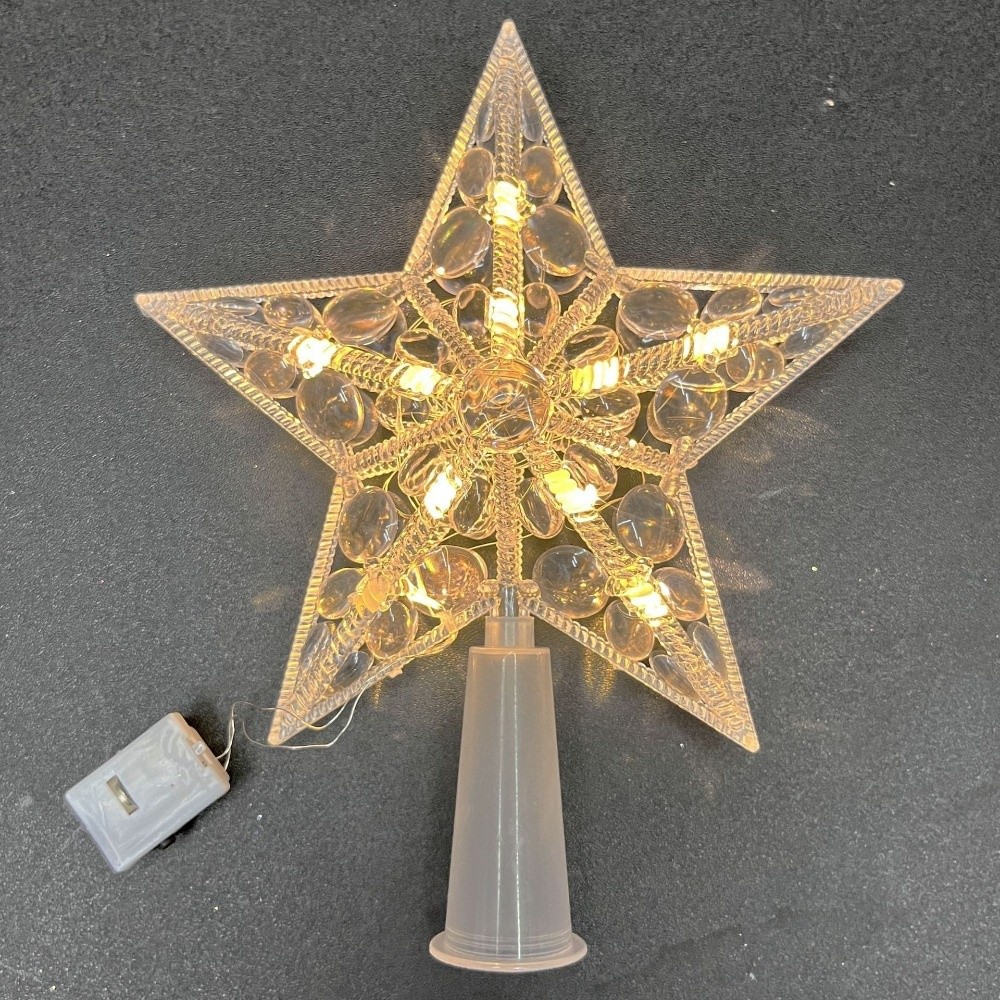 새로운 라이트업 스타 크리스마스 트리 토퍼 플라스틱 크 - Star Tree Topper 리뷰 및 가격