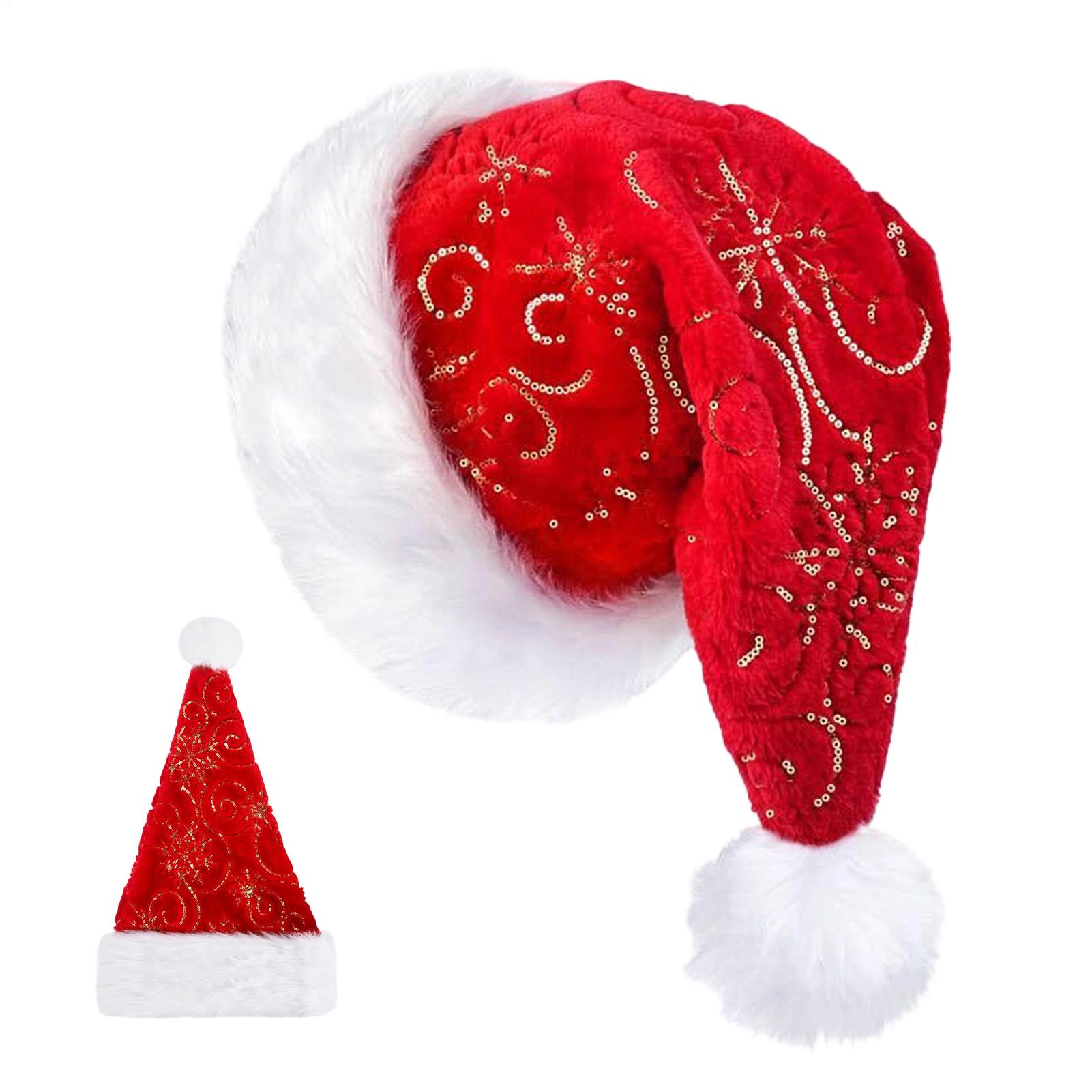 플러시 크리스마스 모자 휴대용 겨울 재사용 가능한 모자 - Santa Hat Plush 리뷰 및 가격