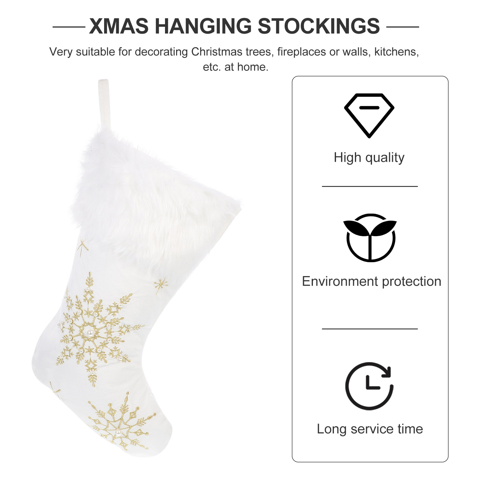 1개 크리스마스 양말 장식 걸이형 펜던트 크리스마스 사 - Christmas Stocking Hanging 리뷰 및 가격