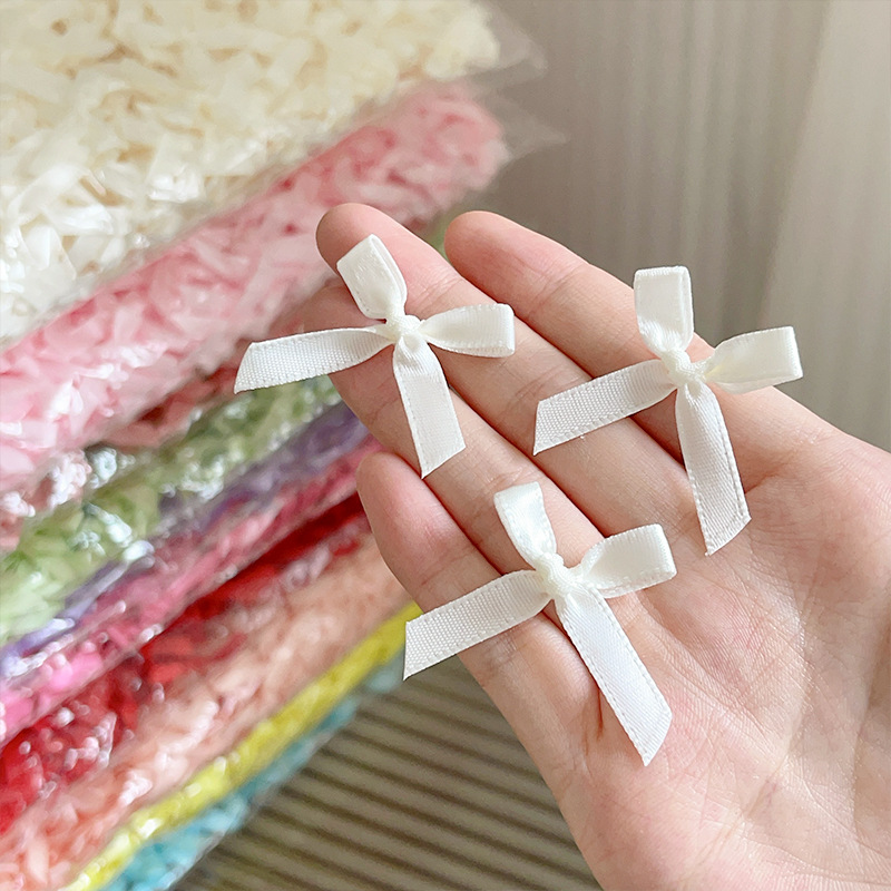 다채로운 미니 새틴 리본 활, 작은 수제 리본 매듭 D - Ribbon Bow Gift 리뷰 및 가격