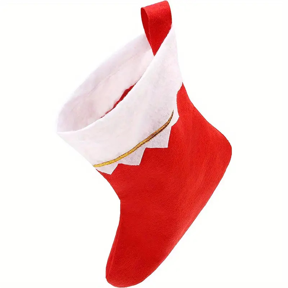 12pcs 레드 펠트 크리스마스 스타킹 벽난로에 대 한 - Christmas Stocking Hanging 리뷰 및 가격