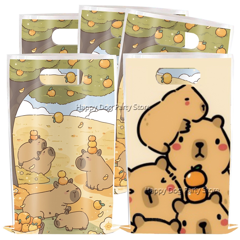 만화 Capybara 파티 용품 동물 Capybara  - Gift Box Wrap Set 리뷰 및 가격